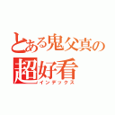 とある鬼父真の超好看（インデックス）