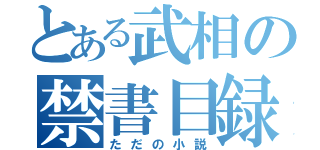 とある武相の禁書目録（ただの小説）