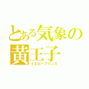 とある気象の黄王子（イエロープリンス）