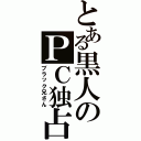 とある黒人のＰＣ独占（ブラック兄さん）