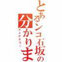 とあるンコ石坂の分かりました（アイアグリー）