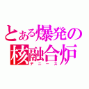 とある爆発の核融合炉（デニース）