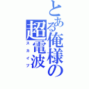 とある俺様の超電波（スカイプ）