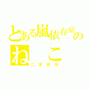 とある嵐依存症のね こ み や （二宮和也）