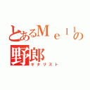 とあるＭｅｌｌｏｗの野郎（ギタリスト）