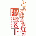 とある膝盖恢复の隔壁老王（绝不中箭了）