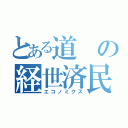 とある道の経世済民（エコノミクス）