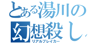 とある湯川の幻想殺し（リアルブレイカー）