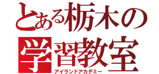 とある栃木の学習教室（アイランドアカデミー）