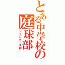 とある中学校の庭球部（ソフトテニス部）