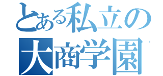 とある私立の大商学園（）