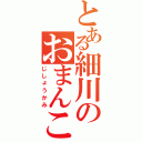 とある細川のおまんこⅡ（じしょうかみ）