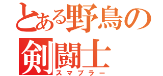 とある野鳥の剣闘士（スマブラー）