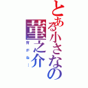 とある小さなの菫之介（背がね…）