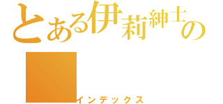 とある伊莉紳士の（インデックス）