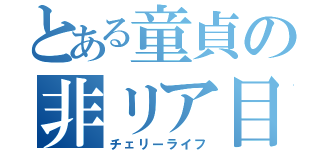 とある童貞の非リア目録（チェリーライフ）