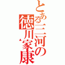 とある三河の徳川家康（　　▲　　）