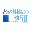 とある組織の　　執行人Ⅱ（ＣＡＲＡＭＥＬ）