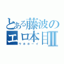 とある藤波のエロ本目録Ⅱ（ウホホーイ）