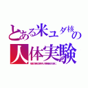 とある米ユダ核の人体実験（地震で軍事工場を失い敗戦確定の日本に）