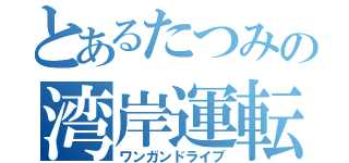 とあるたつみの湾岸運転（ワンガンドライブ）