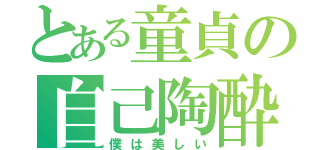 とある童貞の自己陶酔（僕は美しい）