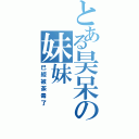 とある昊呆の妹妹（已經被荼毒了）