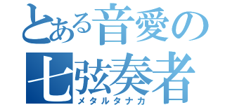 とある音愛の七弦奏者（メタルタナカ）