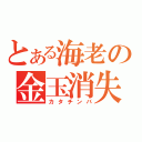 とある海老の金玉消失（カタチンバ）