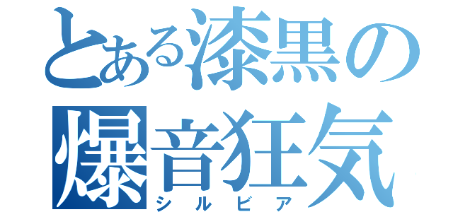 とある漆黒の爆音狂気（シルビア）