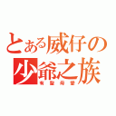 とある威仔の少爺之族（有聖母愛）