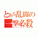 とある乱闘の一撃必殺（サドンデス）