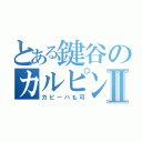 とある鍵谷のカルピンチョⅡ（カピーバも可）