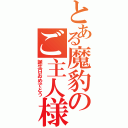 とある魔豹のご主人様（誕生日おめでとう）