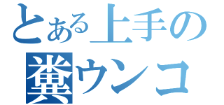 とある上手の糞ウンコ（）