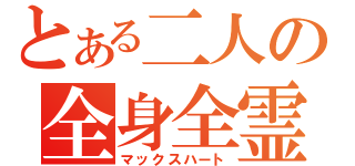 とある二人の全身全霊（マックスハート）