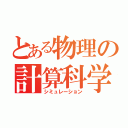 とある物理の計算科学（シミュレーション）