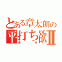 とある章太朗の平打ち欲Ⅱ（養分）