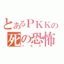 とあるＰＫＫの死の恐怖（ハセヲ）