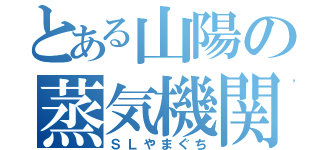 とある山陽の蒸気機関（ＳＬやまぐち）