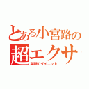 とある小宮路の超エクササイズ（禁断のダイエット）