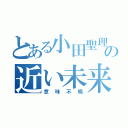 とある小田聖理香の近い未来（意味不明）