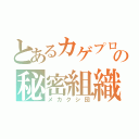 とあるカゲプロの秘密組織（メカクシ団）