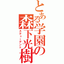 とある学園の森下光樹（ステューデント）