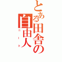 とある田舎の自由人（ニート）