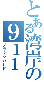 とある湾岸の９１１（ブラックバード）