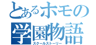 とあるホモの学園物語（スクールストーリー）