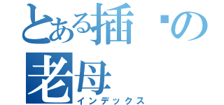 とある插你の老母（インデックス）