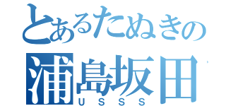 とあるたぬきの浦島坂田船（ＵＳＳＳ）