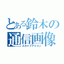 とある鈴木の通信画像（スカイプアイコン）